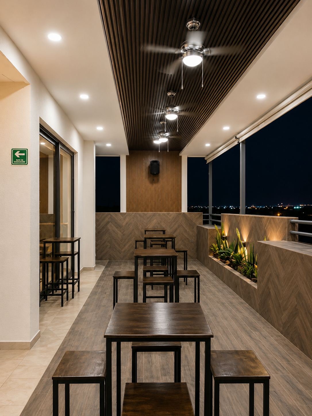 Sala Terraza INN al aire libre en Lorsa
